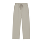 Solid Color Straight-Leg Sweatpants