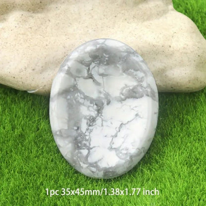 Thumb Worry Stones - Quartz Healing Crystal
