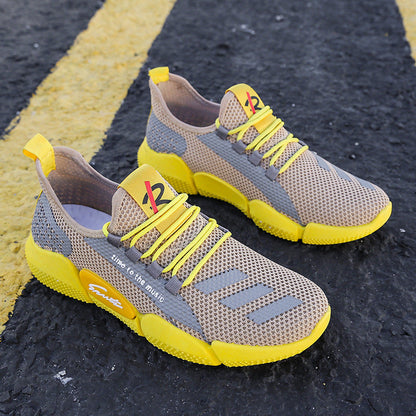 Chaussures de course légères pour hommes Baskets respirantes ultra-légères pour l'été