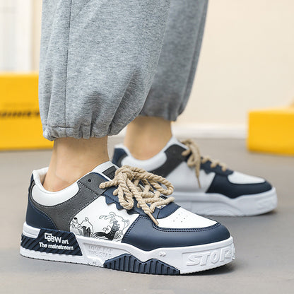 Leather Casual Sports Shoes