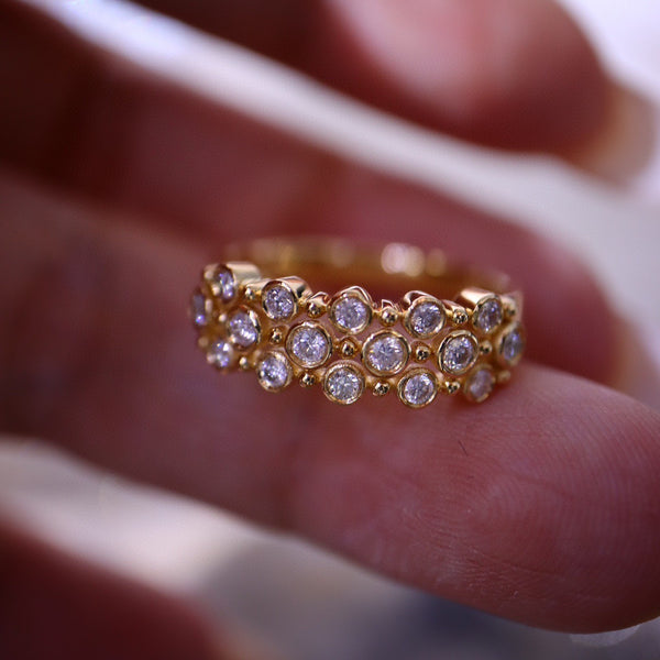 Bubble Rhinestone Ring Size Beads - Stuffs & Savers