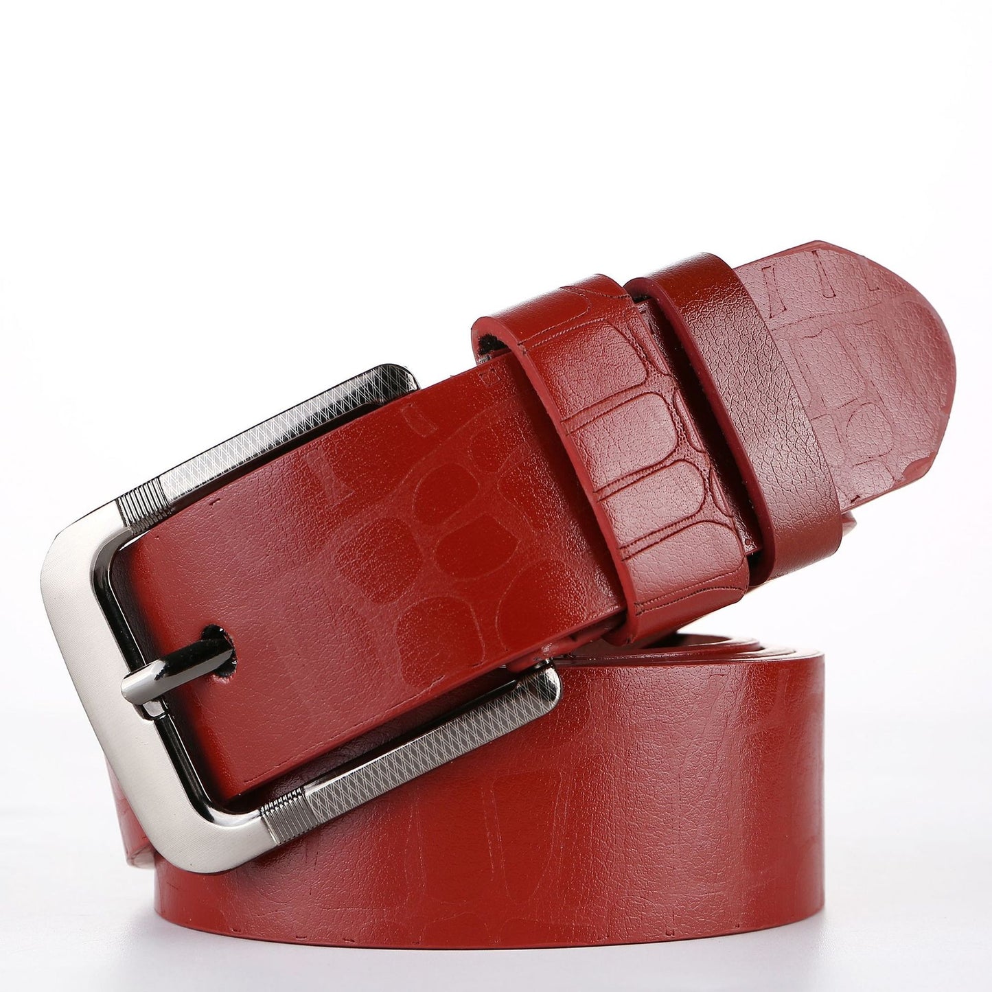 Men's needle buckle student belts