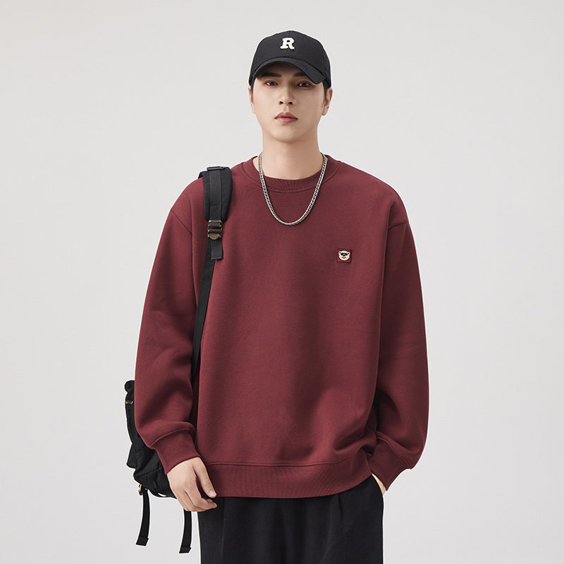 Long Sleeve Crewneck Pullover Sweatshirt,