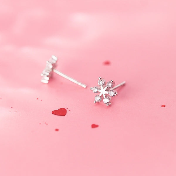 Sterling Silver Stud Earrings
