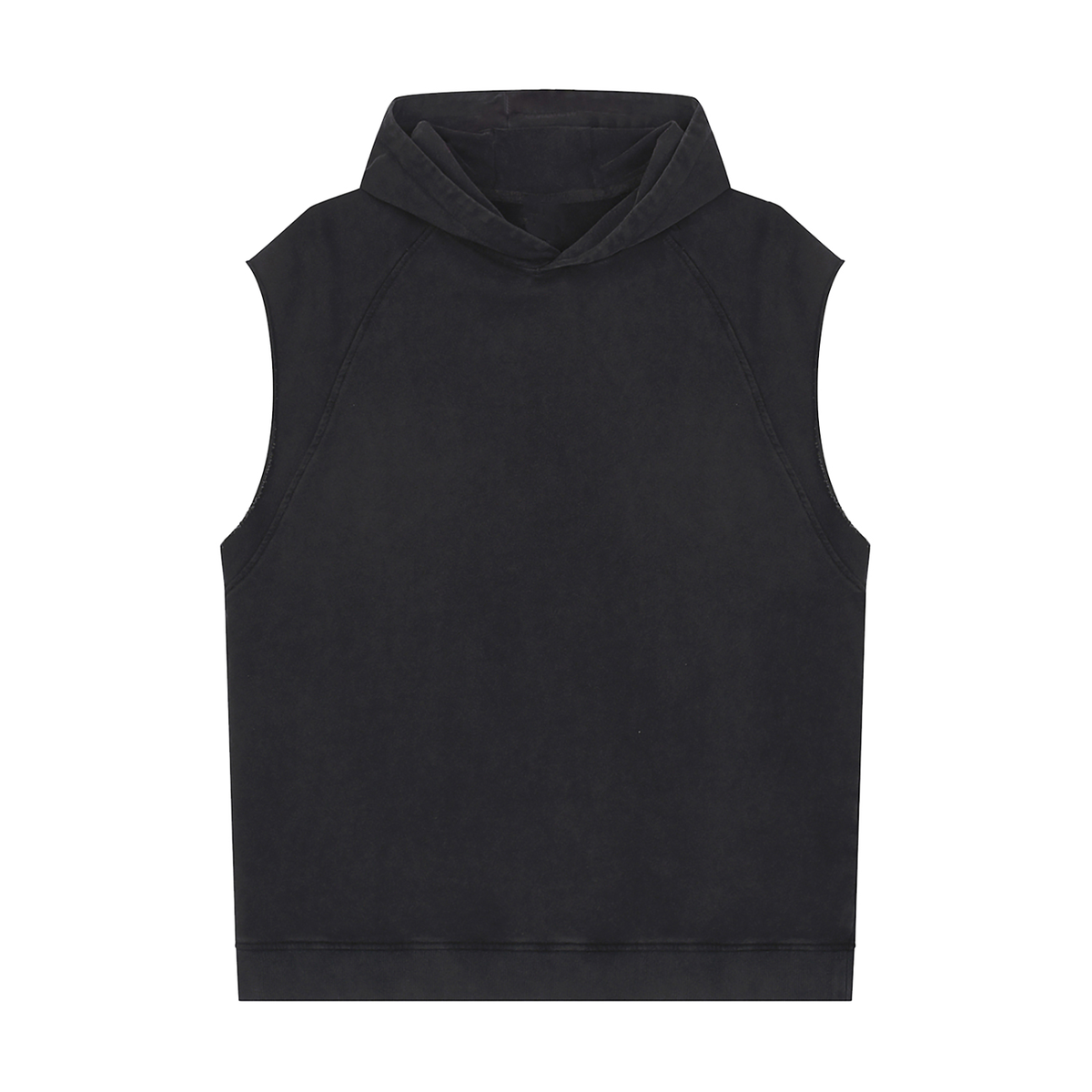 Waran Snow Washed Sleeveless Hoodie 320GSM