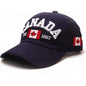 Maple Leaf Baseball Adjustable Unisex Golf Hat with Canada Design
