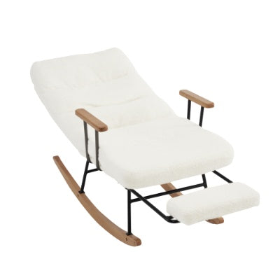 Fauteuil inclinable avec repose-pieds intégré