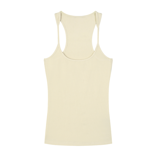 Slim Fit Ribbed Racerback Tank Top 280GSM