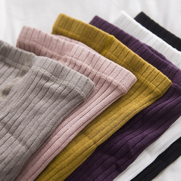 Baby Cotton Leggings - Candy Colors