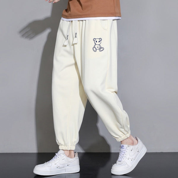 Pantalon long décontracté ample pour homme