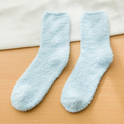 Women's Coral Cashmere Socks