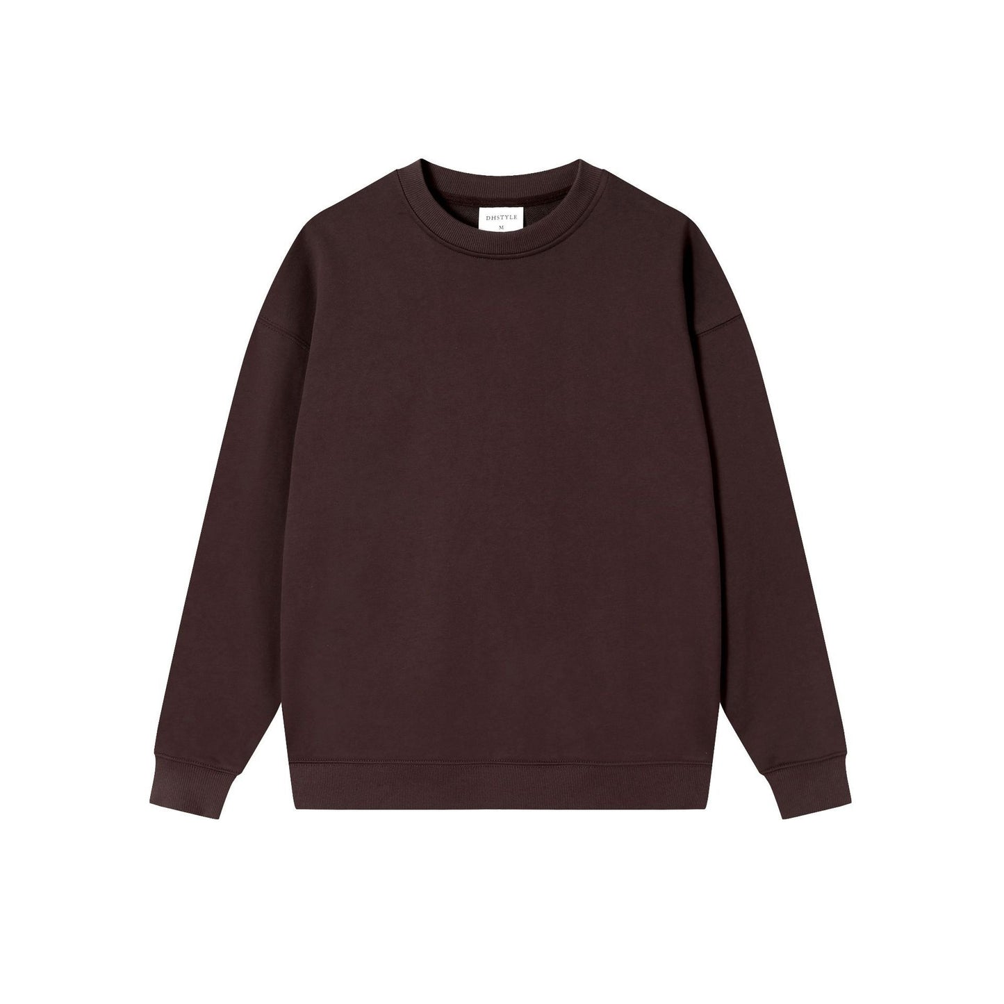 Drop Shoulder Round Neck Sweaters