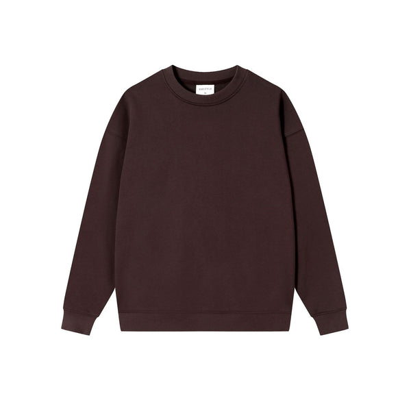 Drop Shoulder Round Neck Sweaters