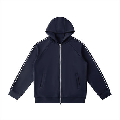 Waran Heavyweight Raglan Sleeve Zip Hoodie