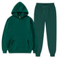 Autumn And Winter Fashion Brand Men Tracksuit New Men's Hoodies + Sweatpants Two Piece Suit Hooded Casual Sets Male Clothes