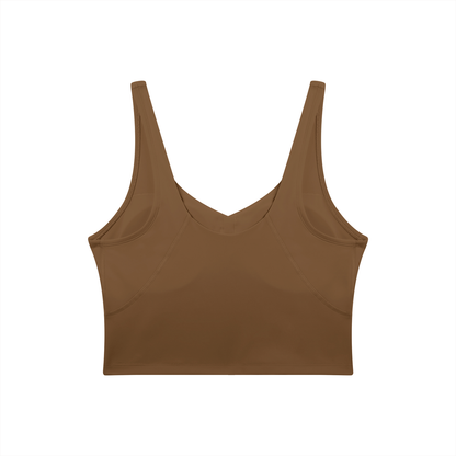 Women's V-Neck Yoga Sports Bra