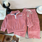 Versatile children's corduroy sweater children's set