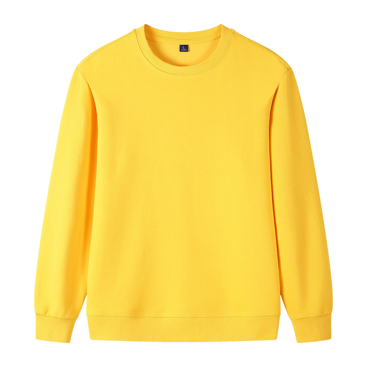 Pure Cotton Long Sleeve Round Neck Sweatshirt