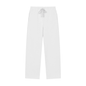 Solid Color Straight-Leg Sweatpants