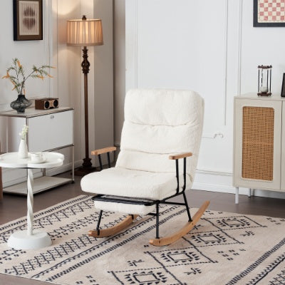 Fauteuil inclinable avec repose-pieds intégré