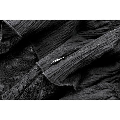 Dark in Love Cordelia Gothic High-Low Layered Skort