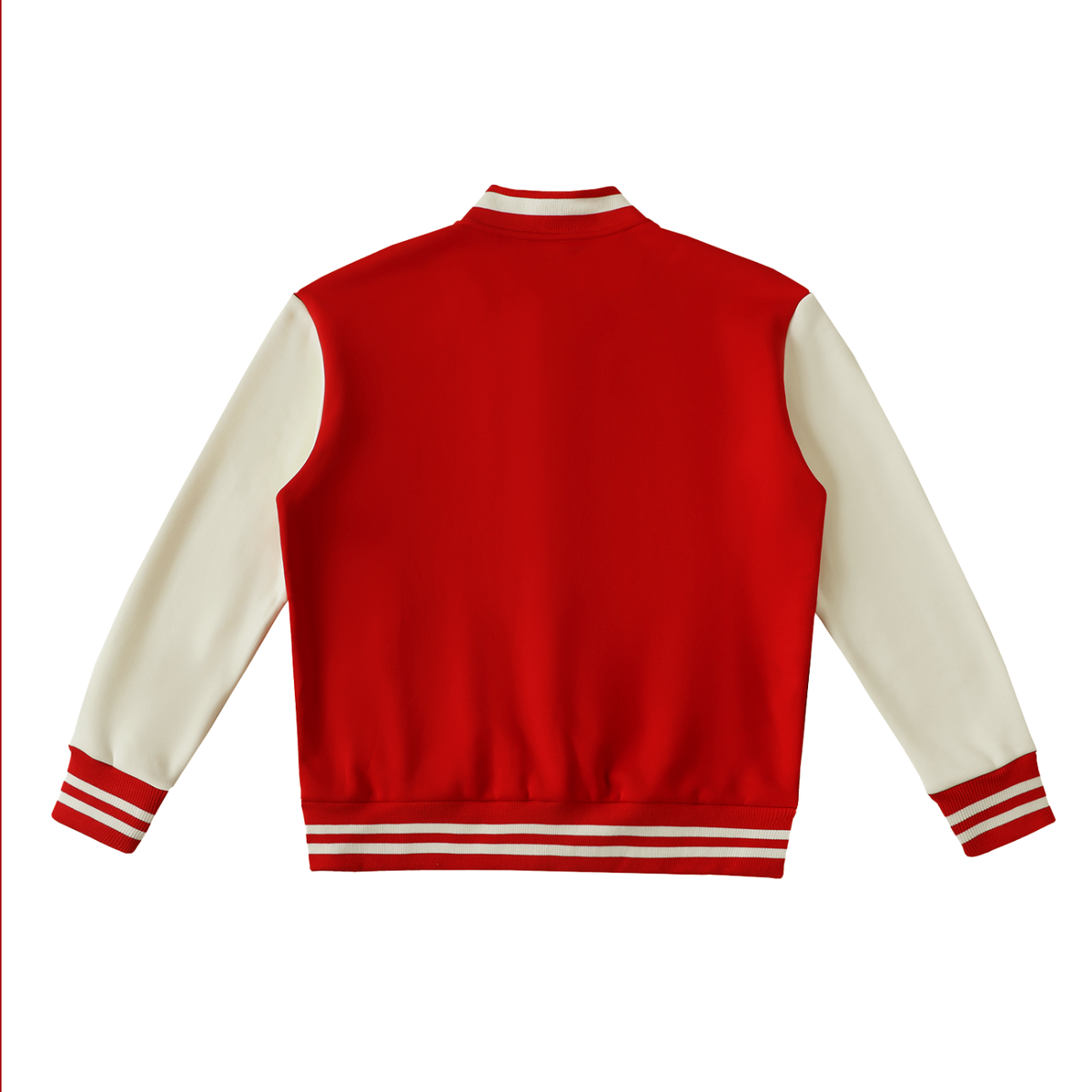 Waran Two-Tone Fleeced Varsity Jacket