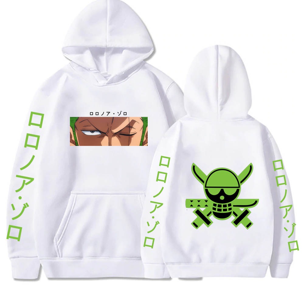 One Piece Zoro Roronoa Printed Hoodies