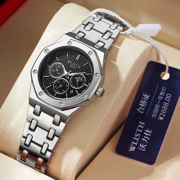 Women's Luminous Steel Strap watch