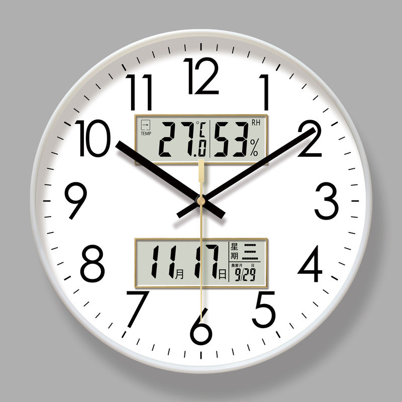 Electronic Calendar Wall Clock.