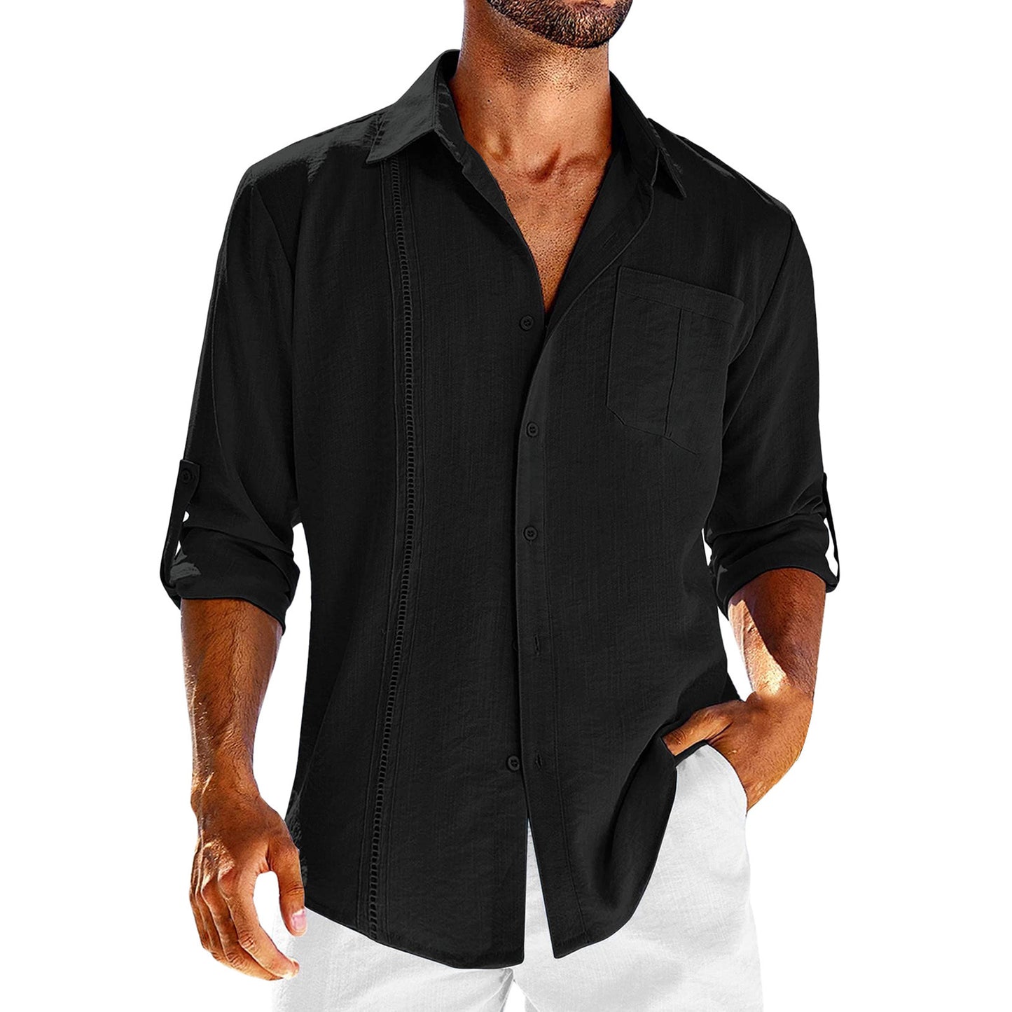 Casual  Long Sleeve Shirts
