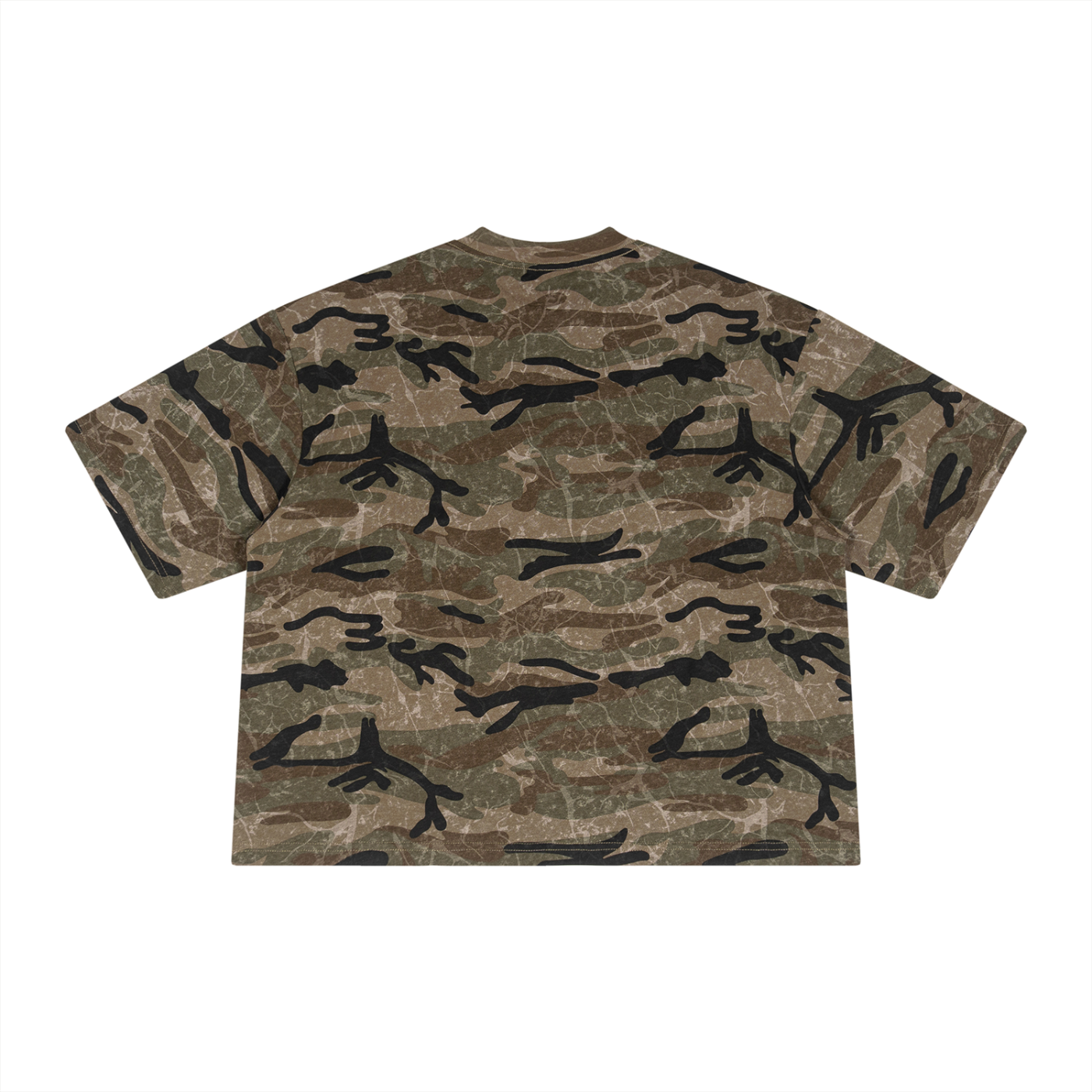 Waran Unisex Boxy Camo Print T-Shirt