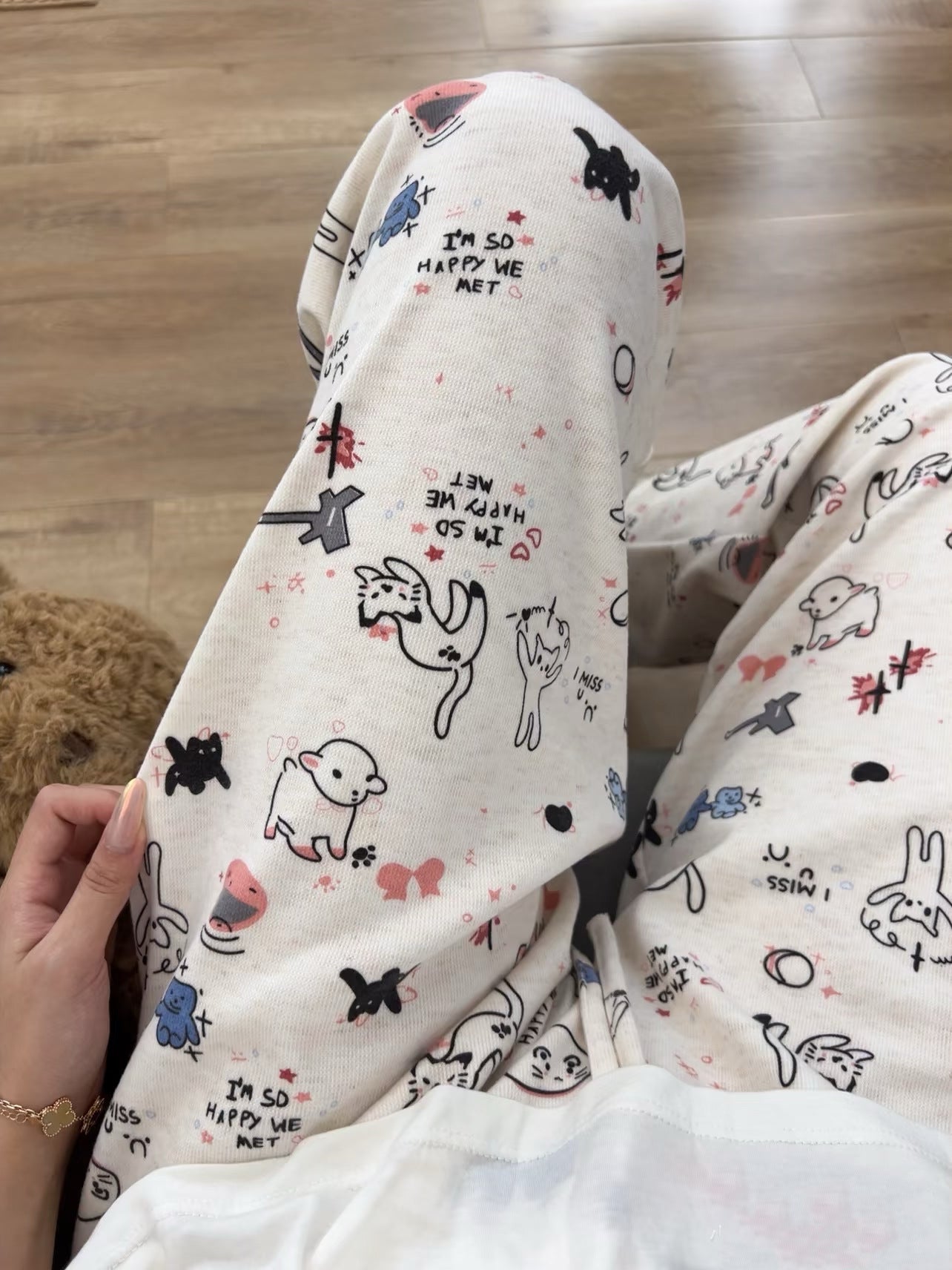Women's Casual Loose-Fit High-Elasticity Loungewear Pajama Pants