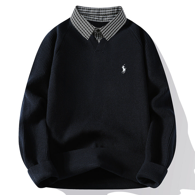 Layered Knit Sweater