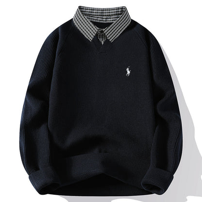 Layered Knit Sweater