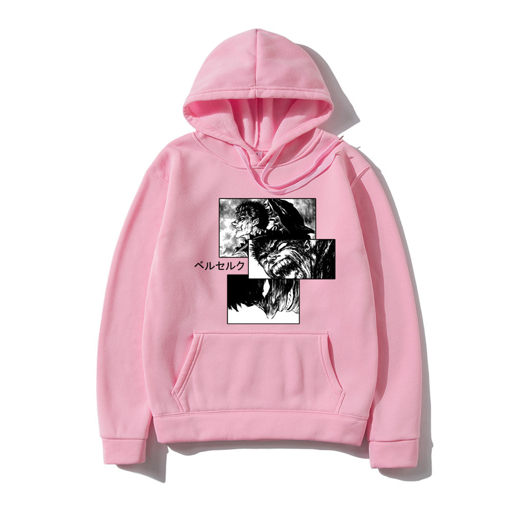 Berserk Loose Hooded Sweatshirt