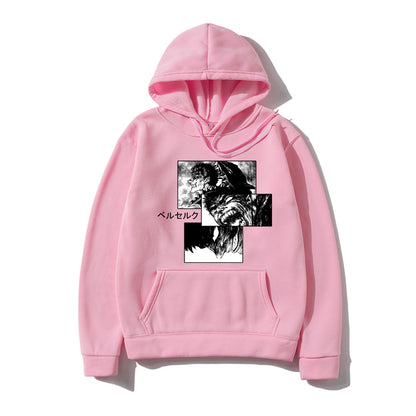 Berserk Loose Hooded Sweatshirt