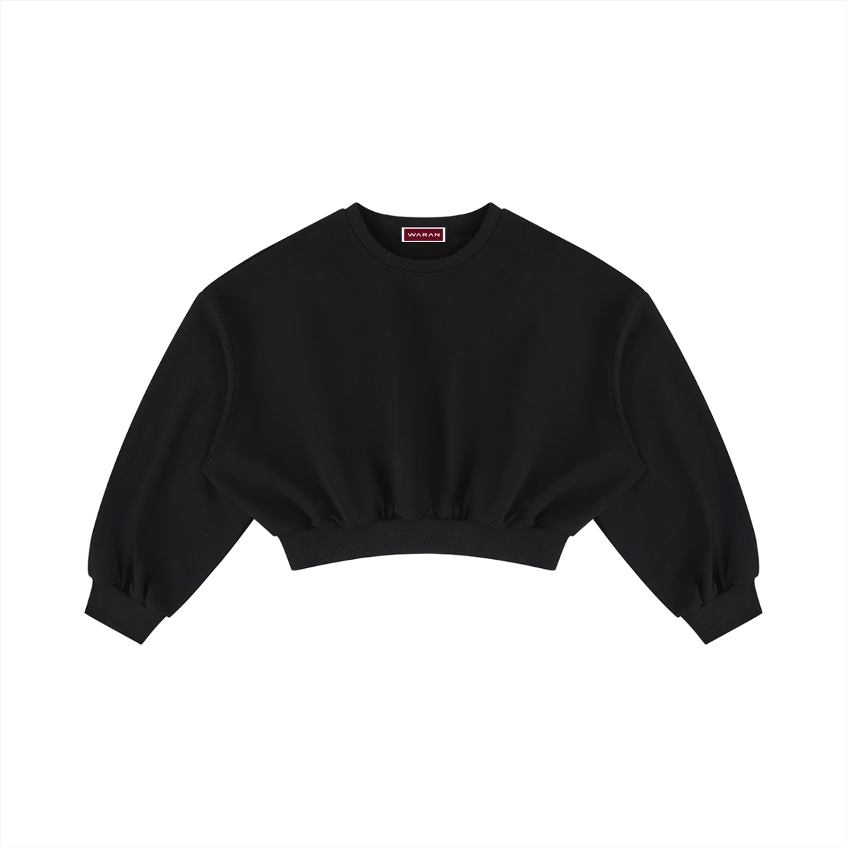 Women's Boxy Cropped Crewneck Sweatshirt