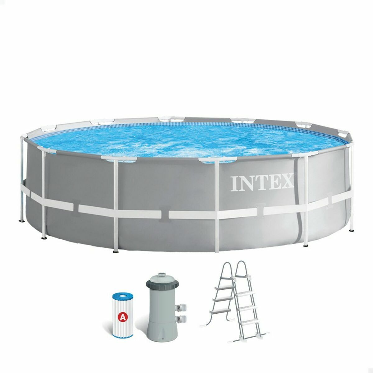 Removable pool Intex Prism Frame 366 x 99 x 366 cm 366 x 99 cm 8592 l