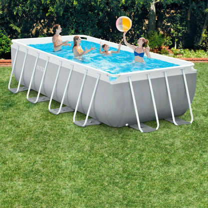 Removable pool Intex Prism Frame 488 x 244 x 107 cm 10.874 l Grey