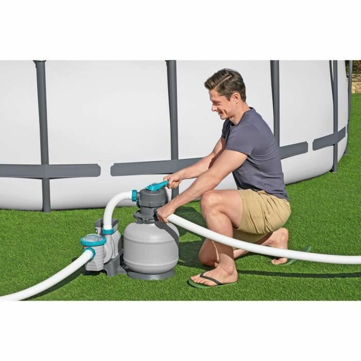 Treatment plant for swimming pool Bestway