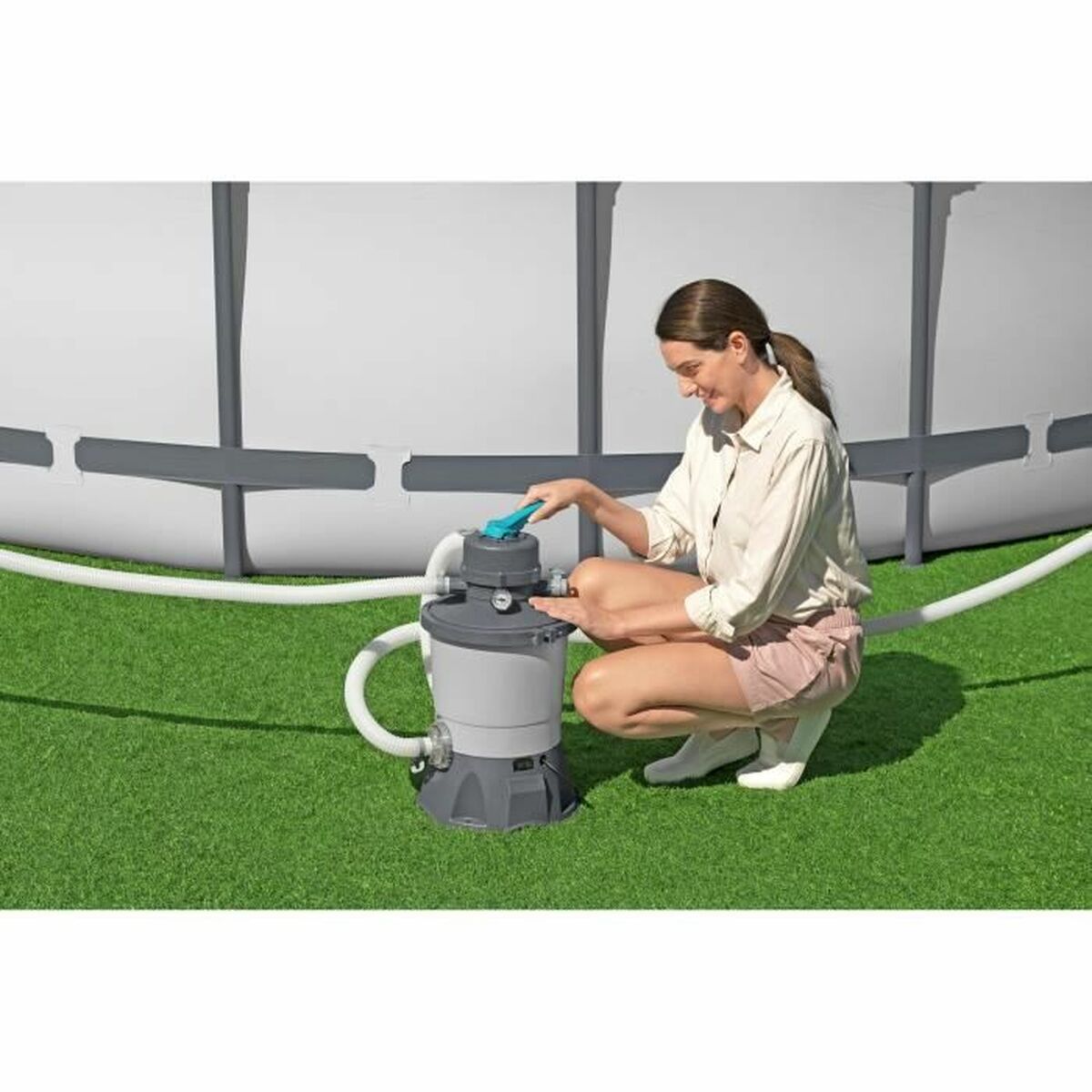 Treatment plant for swimming pool Bestway