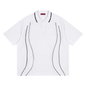 Waran Unisex Raglan Piping Polo Shirt