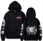 Blade Flame Pillar casual pullover hoodie