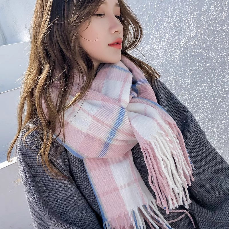 Warm Thickened Couple Scarf