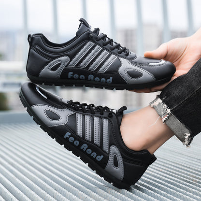Men's breathable leather casual shoes