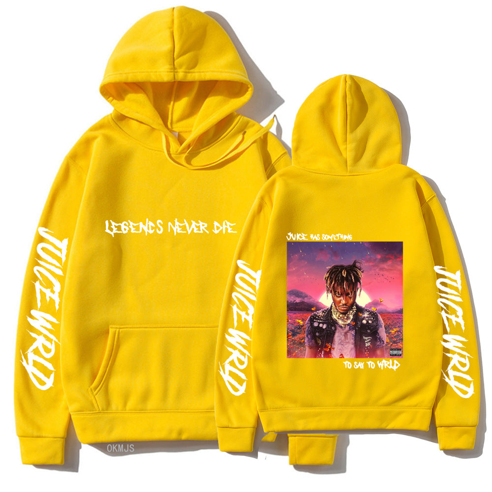 Rapper Juice WRLD unisex pullover Sweatshirts