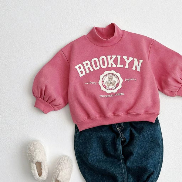 Kids' Letter-Print Hoodie & Flared Pants Set