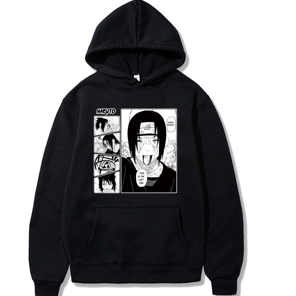 Naruto Naruto Itachi Hoodie with Velvet