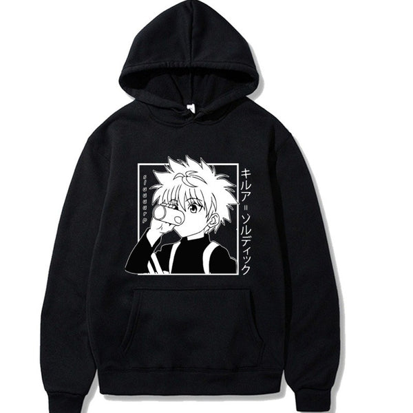 Harajuku-hunter war loose pullover hoodies