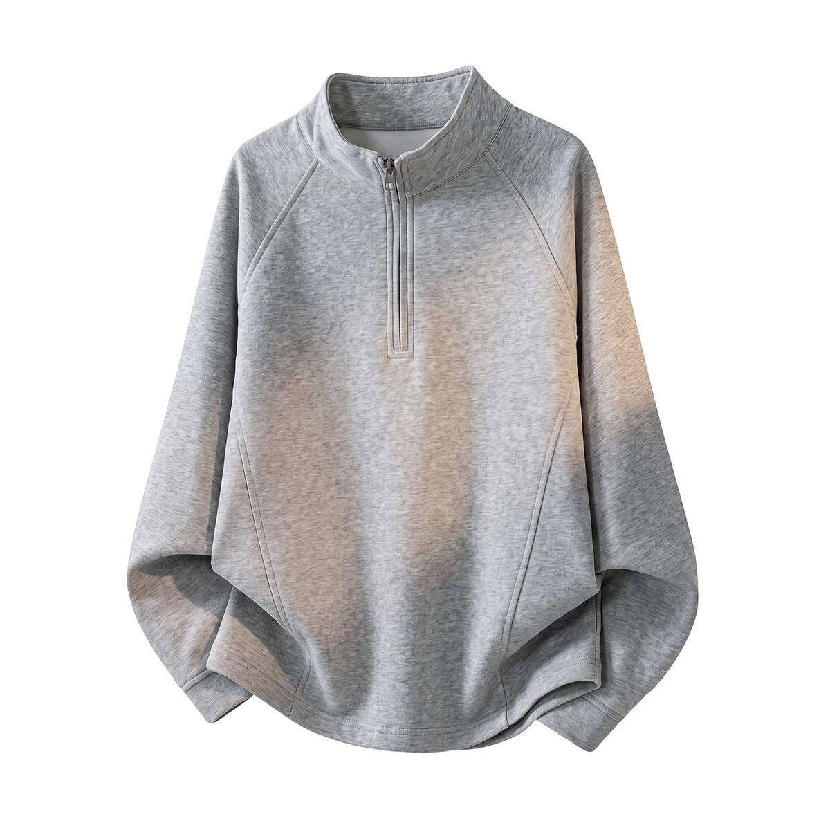 Stand Collar Casual Relaxed Men's Sweatshirt